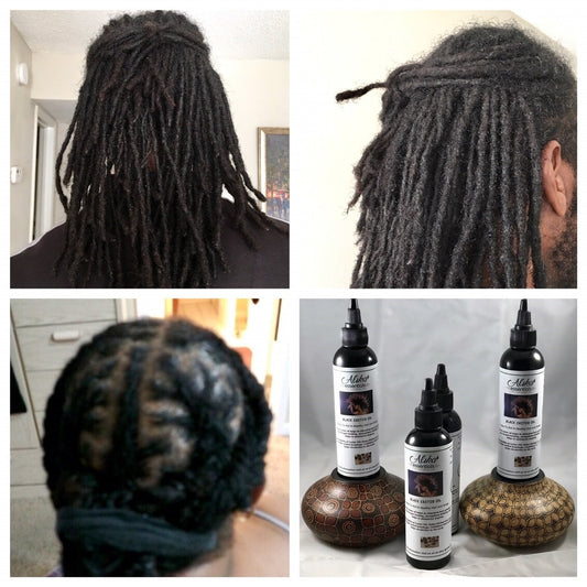 Black Castor Oil (Hair) great for Dreadlocks Best Seller! Natural Hair, all types, Sisterlocks, Microlocks, Locs