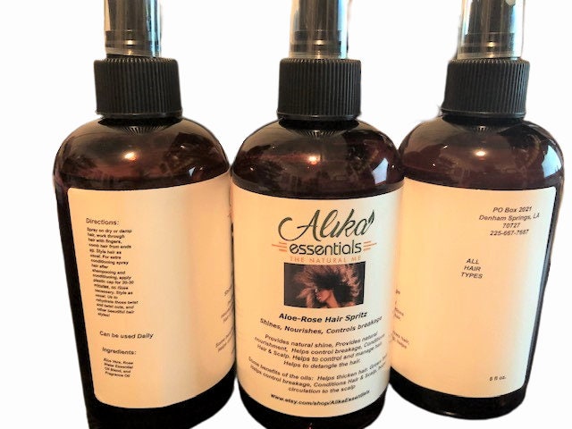 Aloe-Rose Hair Spray!