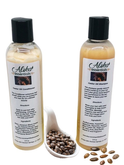 Castor Oil Shampoo and Conditioner